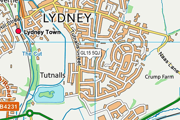 GL15 5QJ map - OS VectorMap District (Ordnance Survey) GL15 5QJ map - OS VectorMap District (Ordnance Survey)