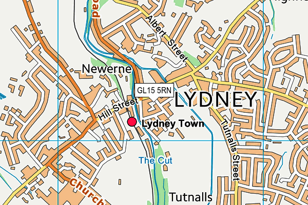 GL15 5RN map - OS VectorMap District (Ordnance Survey) GL15 5RN map - OS VectorMap District (Ordnance Survey)