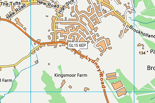 GL15 6EP map - OS VectorMap District (Ordnance Survey) GL15 6EP map - OS VectorMap District (Ordnance Survey)