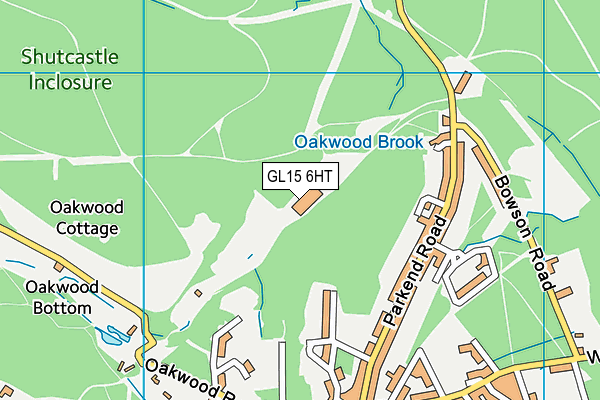 GL15 6HT map - OS VectorMap District (Ordnance Survey) GL15 6HT map - OS VectorMap District (Ordnance Survey)