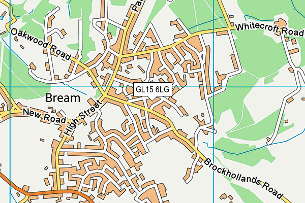 GL15 6LG map - OS VectorMap District (Ordnance Survey) GL15 6LG map - OS VectorMap District (Ordnance Survey)