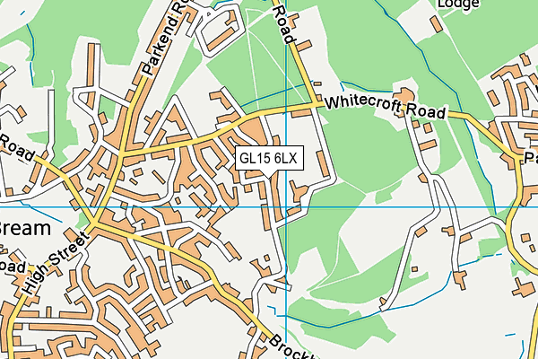 GL15 6LX map - OS VectorMap District (Ordnance Survey) GL15 6LX map - OS VectorMap District (Ordnance Survey)