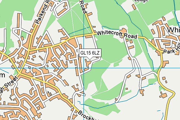 GL15 6LZ map - OS VectorMap District (Ordnance Survey) GL15 6LZ map - OS VectorMap District (Ordnance Survey)