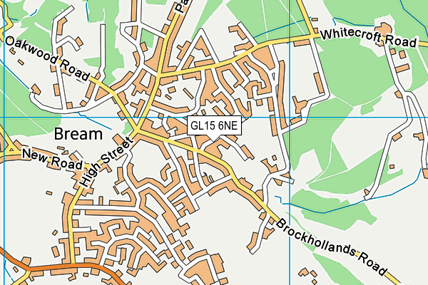 GL15 6NE map - OS VectorMap District (Ordnance Survey) GL15 6NE map - OS VectorMap District (Ordnance Survey)