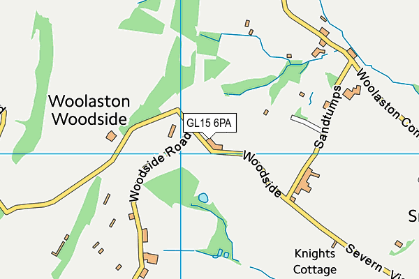 GL15 6PA map - OS VectorMap District (Ordnance Survey) GL15 6PA map - OS VectorMap District (Ordnance Survey)