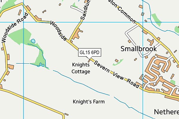 GL15 6PD map - OS VectorMap District (Ordnance Survey) GL15 6PD map - OS VectorMap District (Ordnance Survey)