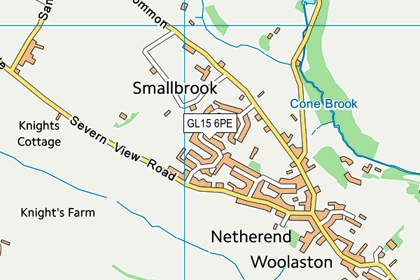 GL15 6PE map - OS VectorMap District (Ordnance Survey) GL15 6PE map - OS VectorMap District (Ordnance Survey)
