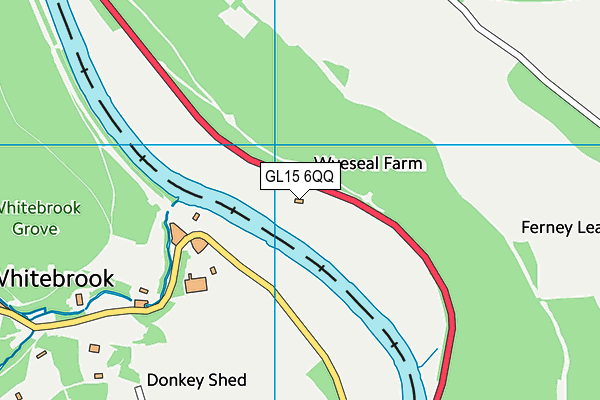 GL15 6QQ map - OS VectorMap District (Ordnance Survey) GL15 6QQ map - OS VectorMap District (Ordnance Survey)