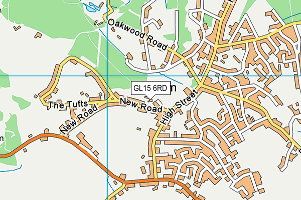 GL15 6RD map - OS VectorMap District (Ordnance Survey) GL15 6RD map - OS VectorMap District (Ordnance Survey)