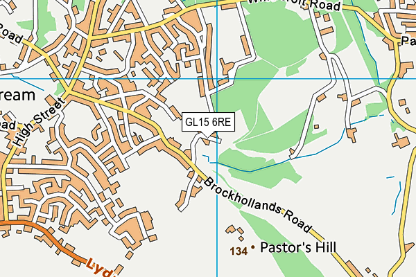 GL15 6RE map - OS VectorMap District (Ordnance Survey) GL15 6RE map - OS VectorMap District (Ordnance Survey)