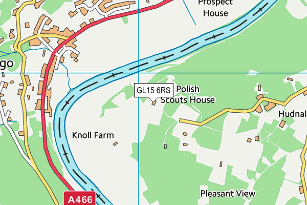 GL15 6RS map - OS VectorMap District (Ordnance Survey) GL15 6RS map - OS VectorMap District (Ordnance Survey)