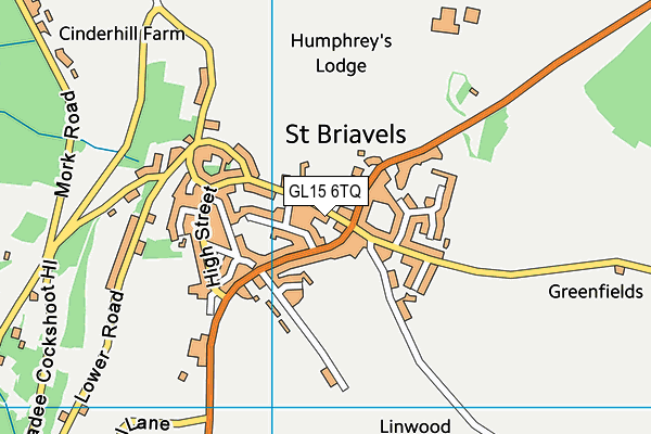 GL15 6TQ map - OS VectorMap District (Ordnance Survey) GL15 6TQ map - OS VectorMap District (Ordnance Survey)