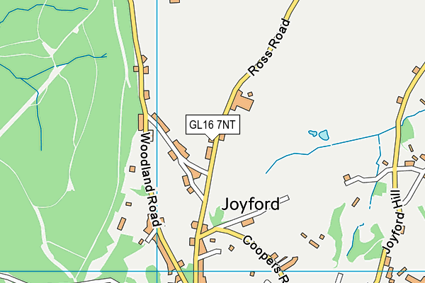 GL16 7NT map - OS VectorMap District (Ordnance Survey) GL16 7NT map - OS VectorMap District (Ordnance Survey)