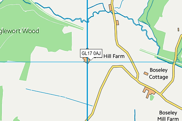 GL17 0AJ map - OS VectorMap District (Ordnance Survey) GL17 0AJ map - OS VectorMap District (Ordnance Survey)
