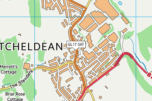 GL17 0AT map - OS VectorMap District (Ordnance Survey) GL17 0AT map - OS VectorMap District (Ordnance Survey)