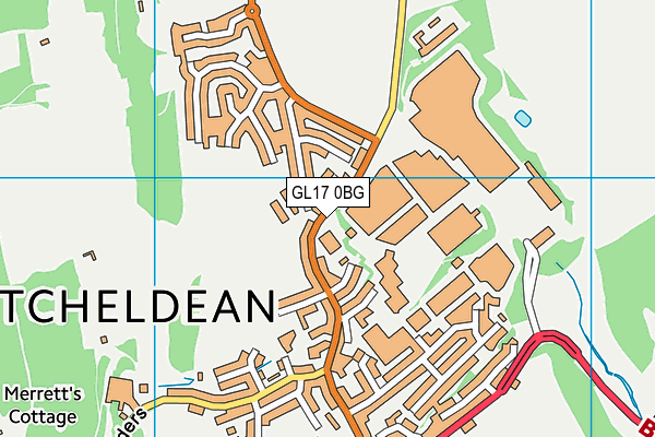GL17 0BG map - OS VectorMap District (Ordnance Survey) GL17 0BG map - OS VectorMap District (Ordnance Survey)
