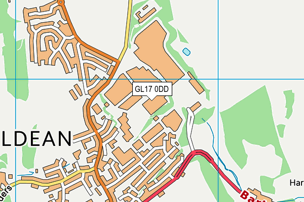 GL17 0DD map - OS VectorMap District (Ordnance Survey) GL17 0DD map - OS VectorMap District (Ordnance Survey)