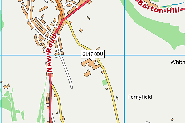 GL17 0DU map - OS VectorMap District (Ordnance Survey) GL17 0DU map - OS VectorMap District (Ordnance Survey)