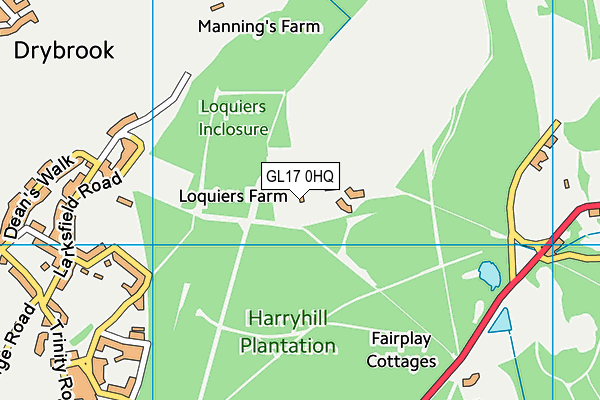 GL17 0HQ map - OS VectorMap District (Ordnance Survey) GL17 0HQ map - OS VectorMap District (Ordnance Survey)