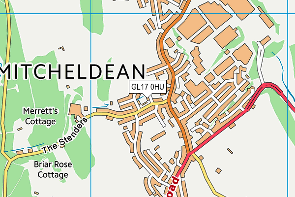 GL17 0HU map - OS VectorMap District (Ordnance Survey) GL17 0HU map - OS VectorMap District (Ordnance Survey)