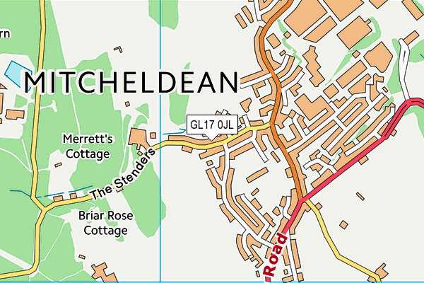 GL17 0JL map - OS VectorMap District (Ordnance Survey) GL17 0JL map - OS VectorMap District (Ordnance Survey)