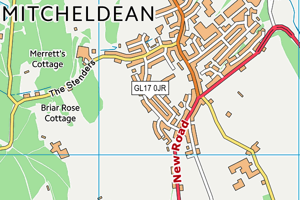 GL17 0JR map - OS VectorMap District (Ordnance Survey) GL17 0JR map - OS VectorMap District (Ordnance Survey)