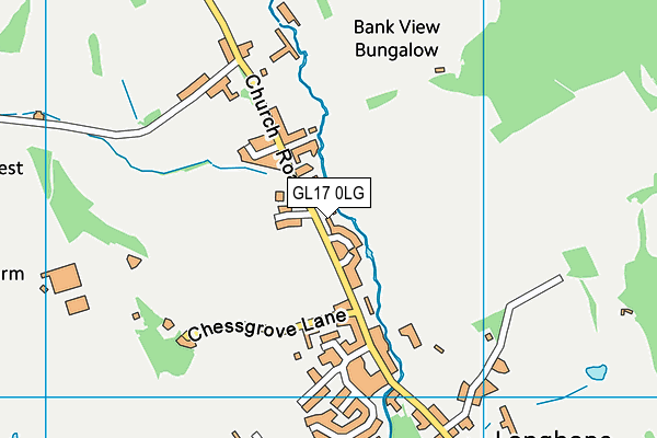 GL17 0LG map - OS VectorMap District (Ordnance Survey) GL17 0LG map - OS VectorMap District (Ordnance Survey)
