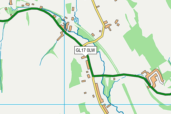 GL17 0LW map - OS VectorMap District (Ordnance Survey) GL17 0LW map - OS VectorMap District (Ordnance Survey)