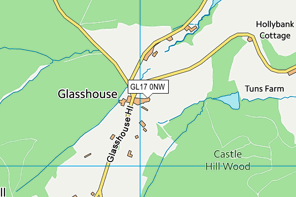 GL17 0NW map - OS VectorMap District (Ordnance Survey) GL17 0NW map - OS VectorMap District (Ordnance Survey)