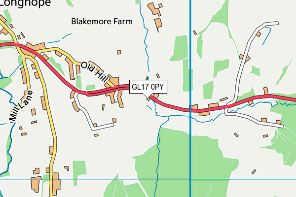 GL17 0PY map - OS VectorMap District (Ordnance Survey) GL17 0PY map - OS VectorMap District (Ordnance Survey)