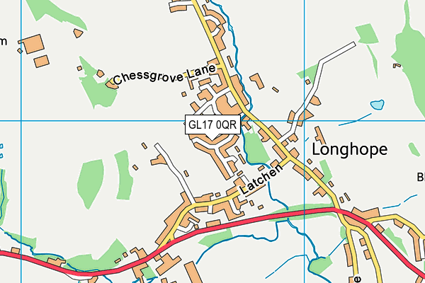 GL17 0QR map - OS VectorMap District (Ordnance Survey) GL17 0QR map - OS VectorMap District (Ordnance Survey)