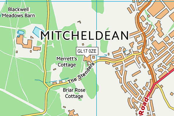 GL17 0ZE map - OS VectorMap District (Ordnance Survey) GL17 0ZE map - OS VectorMap District (Ordnance Survey)