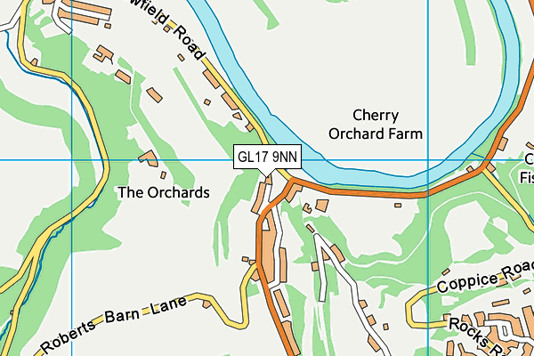 GL17 9NN map - OS VectorMap District (Ordnance Survey) GL17 9NN map - OS VectorMap District (Ordnance Survey)