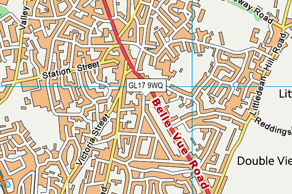 GL17 9WQ map - OS VectorMap District (Ordnance Survey) GL17 9WQ map - OS VectorMap District (Ordnance Survey)