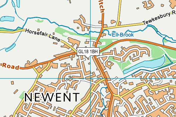 GL18 1BH map - OS VectorMap District (Ordnance Survey) GL18 1BH map - OS VectorMap District (Ordnance Survey)