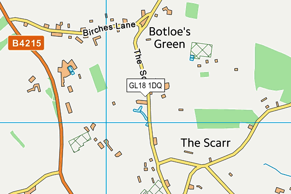 GL18 1DQ map - OS VectorMap District (Ordnance Survey) GL18 1DQ map - OS VectorMap District (Ordnance Survey)