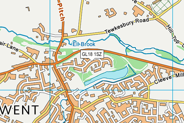GL18 1SZ map - OS VectorMap District (Ordnance Survey) GL18 1SZ map - OS VectorMap District (Ordnance Survey)