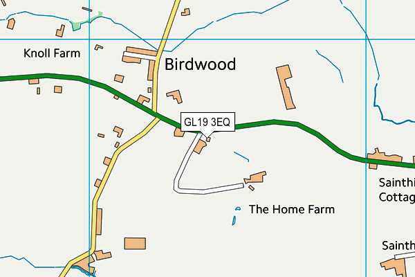 GL19 3EQ map - OS VectorMap District (Ordnance Survey) GL19 3EQ map - OS VectorMap District (Ordnance Survey)