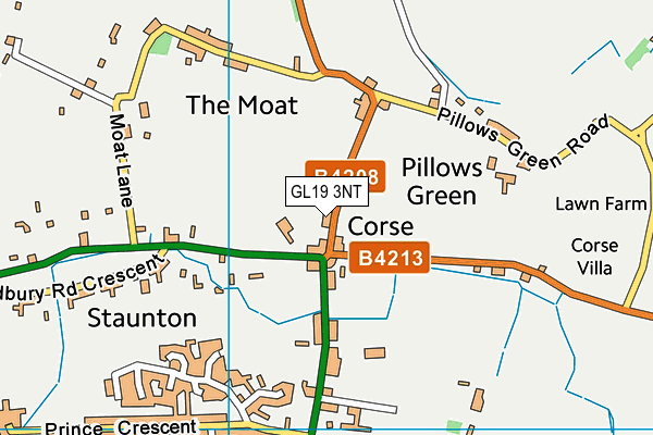 GL19 3NT map - OS VectorMap District (Ordnance Survey) GL19 3NT map - OS VectorMap District (Ordnance Survey)