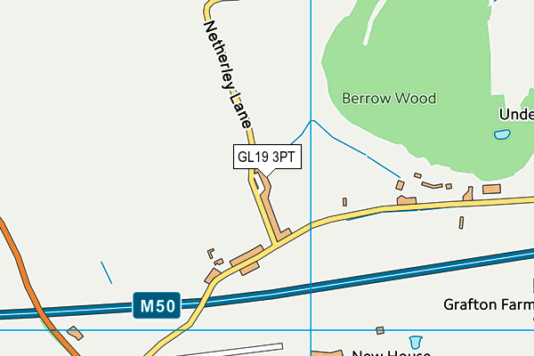 GL19 3PT map - OS VectorMap District (Ordnance Survey) GL19 3PT map - OS VectorMap District (Ordnance Survey)