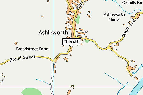 GL19 4HU map - OS VectorMap District (Ordnance Survey) GL19 4HU map - OS VectorMap District (Ordnance Survey)