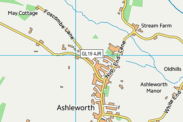 GL19 4JR map - OS VectorMap District (Ordnance Survey) GL19 4JR map - OS VectorMap District (Ordnance Survey)