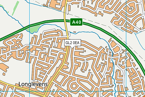 GL2 0EA map - OS VectorMap District (Ordnance Survey) GL2 0EA map - OS VectorMap District (Ordnance Survey)