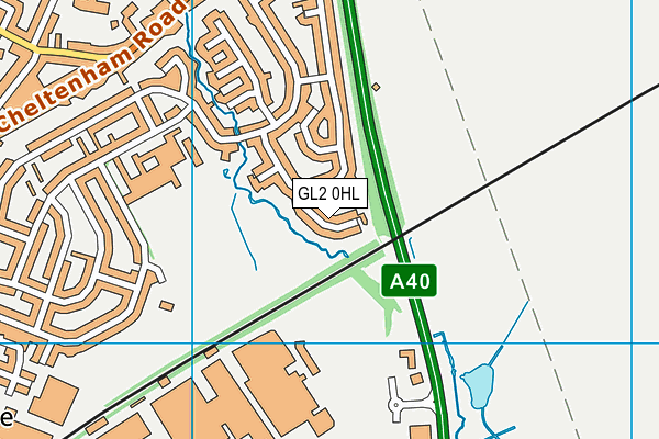 GL2 0HL map - OS VectorMap District (Ordnance Survey) GL2 0HL map - OS VectorMap District (Ordnance Survey)