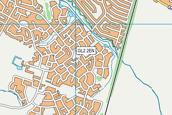 GL2 2EN map - OS VectorMap District (Ordnance Survey) GL2 2EN map - OS VectorMap District (Ordnance Survey)