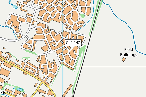 GL2 2HZ map - OS VectorMap District (Ordnance Survey) GL2 2HZ map - OS VectorMap District (Ordnance Survey)