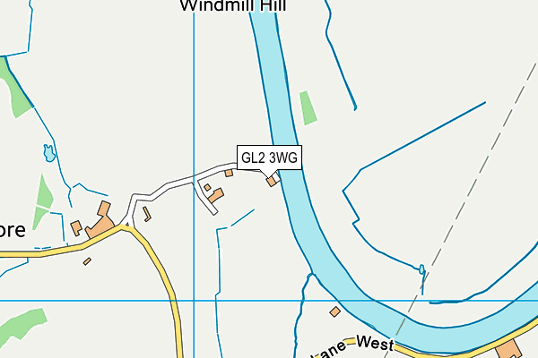 GL2 3WG map - OS VectorMap District (Ordnance Survey) GL2 3WG map - OS VectorMap District (Ordnance Survey)