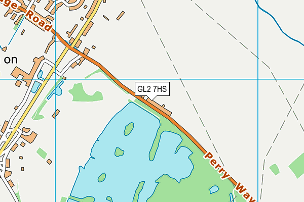 GL2 7HS map - OS VectorMap District (Ordnance Survey) GL2 7HS map - OS VectorMap District (Ordnance Survey)