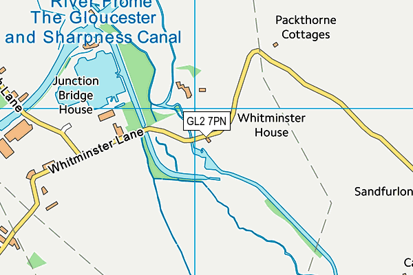 GL2 7PN map - OS VectorMap District (Ordnance Survey) GL2 7PN map - OS VectorMap District (Ordnance Survey)