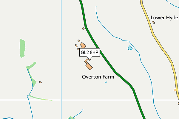 GL2 8HP map - OS VectorMap District (Ordnance Survey) GL2 8HP map - OS VectorMap District (Ordnance Survey)